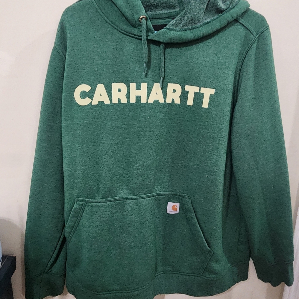 Carhartt Green Sweater Cozy Pullover Style